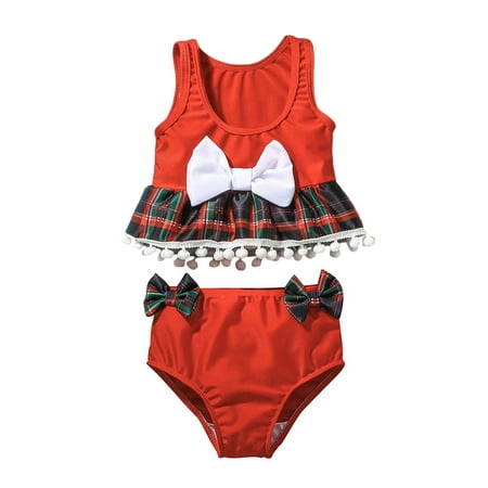 SUNSIOM Baby Girls Bathing Suits Bikini Sets Sleeveless Plaid Ruffles Back Bowknot Vest Top Shorts Swimsuits
SUNSIOM Baby Girls Bathing Suits Bikini Sets Sleeveless Plaid Ruffles Back Bowknot Vest Top Shorts Swimsuits