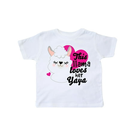 Inktastic Valentines Day This Llama Loves Her Yaya Gift Toddler Toddler Girl T-Shirt
Inktastic Valentines Day This Llama Loves Her Yaya Gift Toddler Toddler Girl T-Shirt