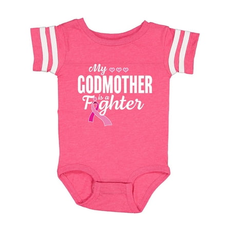 Inktastic Breast Cancer Awareness My Godmother is a Fighter Gift Baby Boy or Baby Girl Bodysuit
Inktastic Breast Cancer Awareness My Godmother is a Fighter Gift Baby Boy or Baby Girl Bodysuit