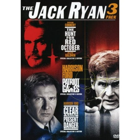 The Jack Ryan 3 Pack (The Hunt for Red October / Patriot Games / Clear and Present Danger)