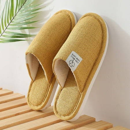 〖Yilirongyumm〗 Yellow 40-41 Sandals Women Men Slippers Indoor Floor Shoes Women Slippers For Womens Household Linen Shoes Women s Sandals
〖Yilirongyumm〗 Yellow 40-41 Sandals Women Men Slippers Indoor Floor Shoes Women Slippers For Womens Household Linen Shoes Women s Sandals