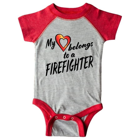 Inktastic My Heart Belongs to a Firefighter with Red Heart Gift Baby Boy or Baby Girl Bodysuit
Inktastic My Heart Belongs to a Firefighter with Red Heart Gift Baby Boy or Baby Girl Bodysuit