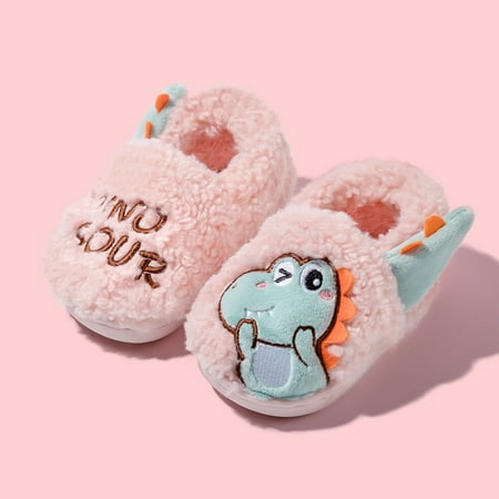 〖Roliyen〗Girls Slippers Kids Pack With Little Dinosaur Home Warm Cotton Slippers Shoes
〖Roliyen〗Girls Slippers Kids Pack With Little Dinosaur Home Warm Cotton Slippers Shoes