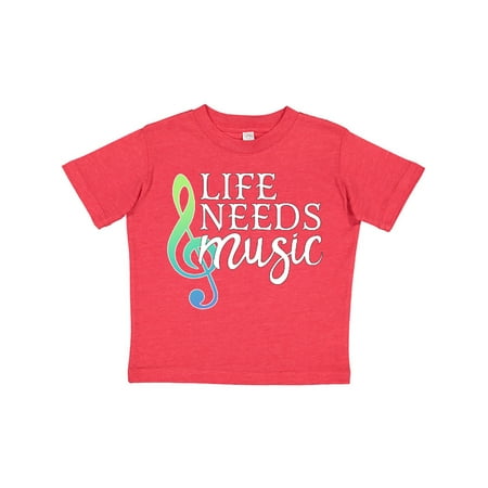 Inktastic Life Needs Music- ocean colors Gift Toddler Boy or Toddler Girl T-Shirt
Inktastic Life Needs Music- ocean colors Gift Toddler Boy or Toddler Girl T-Shirt