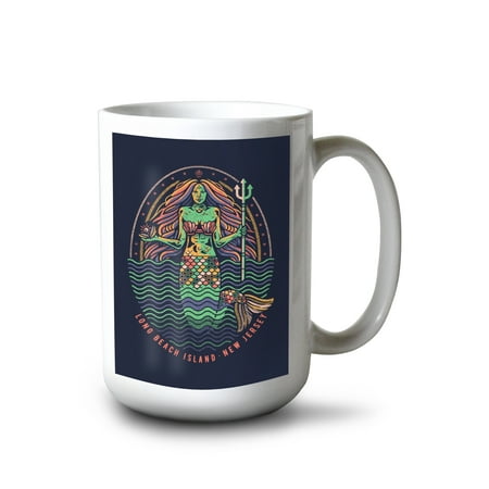 15 fl oz Ceramic Mug Long Beach Island New Jersey Mermaid Distressed Vector Dishwasher & Microwave Safe
15 fl oz Ceramic Mug Long Beach Island New Jersey Mermaid Distressed Vector Dishwasher & Microwave Safe
