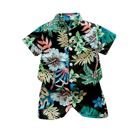 BIZIZA Baby Boy Outfit Summer 2-Piece Cute Short Sleeve Shirts Print Shorts for 6M-6Y Child Black 100
BIZIZA Baby Boy Outfit Summer 2-Piece Cute Short Sleeve Shirts Print Shorts for 6M-6Y Child Black 100