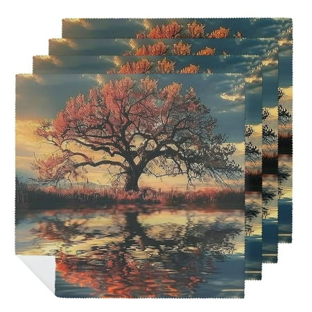 TIAOTIAOHOU Reflection Cloth Napkin Reusable Home Decor Set of 6 Polyester Napkins for Dining Table Wedding Restaurant 4 PCS
TIAOTIAOHOU Reflection Cloth Napkin Reusable Home Decor Set of 6 Polyester Napkins for Dining Table Wedding Restaurant 4 PCS