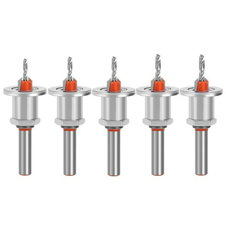 5Pc 8Mm HSS- Countersink Woodworking Router Bit Set Milling Cutter Screw Extractor Demolition
5Pc 8Mm HSS- Countersink Woodworking Router Bit Set Milling Cutter Screw Extractor Demolition