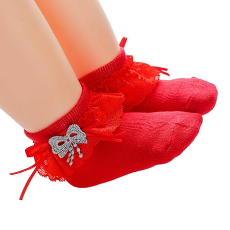 Kripyery Baby Socks Stylish Comfortable Breathable Washable Summer Toddler Lace Bowknot Ankle Daily Wear
Kripyery Baby Socks Stylish Comfortable Breathable Washable Summer Toddler Lace Bowknot Ankle Daily Wear