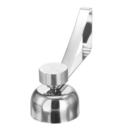 NUOLUX 1Pc Stainless Steel Egg Topper Practical Egg Opener Kitchen Gadget Silver