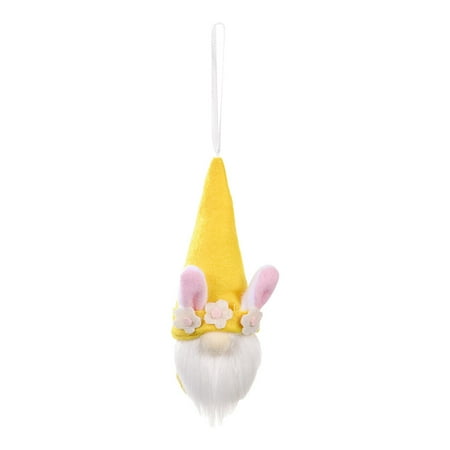 knqrhpse room decor Easter Decoration Ornaments Rabbit Plush Doll Rudolph Doll home decor