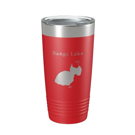 Bangs Lake Map Tumbler Travel Mug Insulated Laser Engraved Coffee Cup Illinois 20 oz Red
Bangs Lake Map Tumbler Travel Mug Insulated Laser Engraved Coffee Cup Illinois 20 oz Red