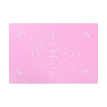 FensXil Placemat Silicone Dough Kneading Mat With Graduated Kitchen Baking Roll Dough And Dough Pad Kitchen Cutting Board
FensXil Placemat Silicone Dough Kneading Mat With Graduated Kitchen Baking Roll Dough And Dough Pad Kitchen Cutting Board