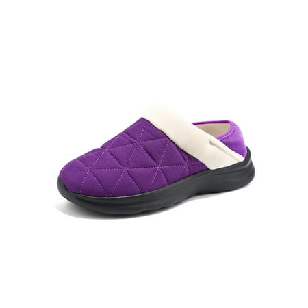 Rotosw Men s and Women s Memory Foam Slippers Comfort Plush Lining House Shoes Indoor Outdoor Flat Shoe
Rotosw Men s and Women s Memory Foam Slippers Comfort Plush Lining House Shoes Indoor Outdoor Flat Shoe