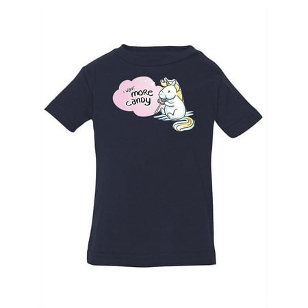 More Candy Cute Unicorn T-Shirt Infant -Image by Shutterstock 24 Months