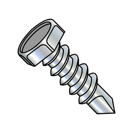 1/4-14X2 Unslotted Indent Hex Head Self Drill Screw Full Thread Zinc (Pack Qty 900) BC-1432KH
1/4-14X2 Unslotted Indent Hex Head Self Drill Screw Full Thread Zinc (Pack Qty 900) BC-1432KH