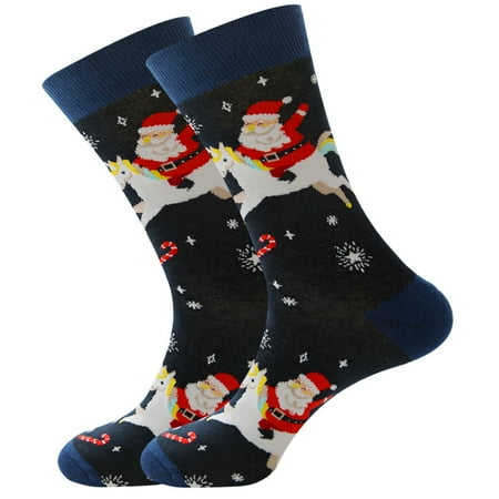 Whigetiy 1 Pair Men Women Unisex Christmas Novelty Crew Socks Funny Cartoon Santa Claus Printed Cotton Mid Tube Hosiery New Year Holiday Party Gifts 12 Colors
Whigetiy 1 Pair Men Women Unisex Christmas Novelty Crew Socks Funny Cartoon Santa Claus Printed Cotton Mid Tube Hosiery New Year Holiday Party Gifts 12 Colors