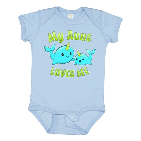 Inktastic My Aunt Loves Me- Cute Narwhal Gift Baby Boy or Baby Girl Bodysuit
Inktastic My Aunt Loves Me- Cute Narwhal Gift Baby Boy or Baby Girl Bodysuit