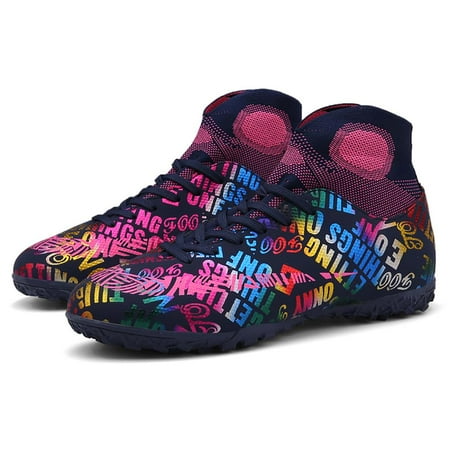 Soccer Cleats Mens Soccer Shoes Boys Professional High-Top Football Boots Indoor Outdoor Competition Training Shoes Comfortable Turf Football Shoes
Soccer Cleats Mens Soccer Shoes Boys Professional High-Top Football Boots Indoor Outdoor Competition Training Shoes Comfortable Turf Football Shoes