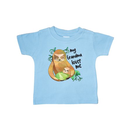 Inktastic My Grandma Loves Me Cute Sloth and Baby Gift Baby Boy or Baby Girl T-Shirt
Inktastic My Grandma Loves Me Cute Sloth and Baby Gift Baby Boy or Baby Girl T-Shirt