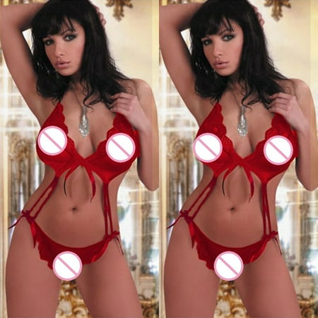 Gaiseeis Sexy Babydoll Women Lingerie Sexy Lace G-string Underwear Sleepwear RD L Red L
Gaiseeis Sexy Babydoll Women Lingerie Sexy Lace G-string Underwear Sleepwear RD L Red L