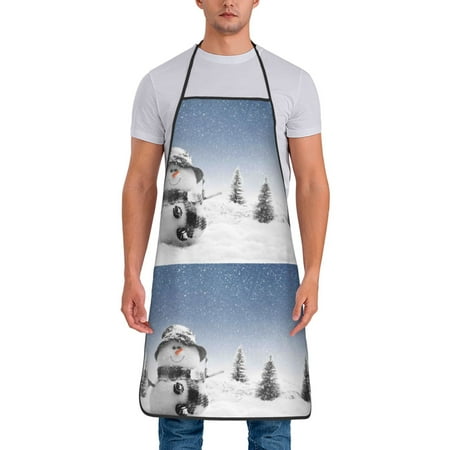 Naloa 1Pack Adjustable Bib Apron Waterdrop Resistant Cooking Kitchen Aprons for Women Men Chef Snowman And Christmas Tree Print
Naloa 1Pack Adjustable Bib Apron Waterdrop Resistant Cooking Kitchen Aprons for Women Men Chef Snowman And Christmas Tree Print