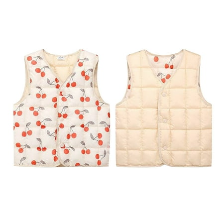 Child Kids Toddler Baby Boys Girls Sleeveless Cute Cartoon Winter Solid Coats Jacket Reversible Vest Outer Outwear Outfits Kids Jacket
Child Kids Toddler Baby Boys Girls Sleeveless Cute Cartoon Winter Solid Coats Jacket Reversible Vest Outer Outwear Outfits Kids Jacket