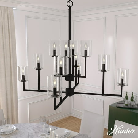 Hunter Kerrison Natural Iron with Seeded Glass 12 Light Chandelier Ceiling Light Fixture
Hunter Kerrison Natural Iron with Seeded Glass 12 Light Chandelier Ceiling Light Fixture