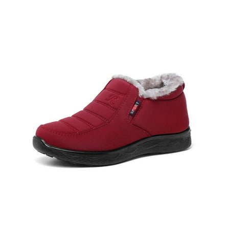 Tenmix Womens Snow Boots Winter Warm Ankle Booties Slip On Outdoor Faux Fur Lined Comfortable Shoes
Tenmix Womens Snow Boots Winter Warm Ankle Booties Slip On Outdoor Faux Fur Lined Comfortable Shoes