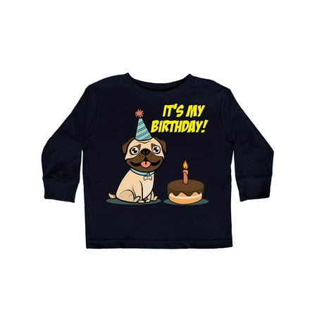 Inktastic It s My Birthday Pug Gift Toddler Boy or Toddler Girl Long Sleeve T-Shirt
Inktastic It s My Birthday Pug Gift Toddler Boy or Toddler Girl Long Sleeve T-Shirt