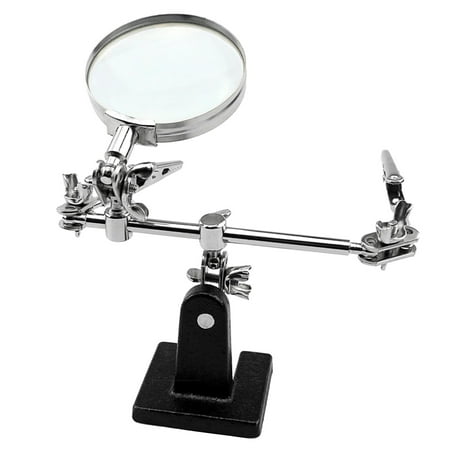 Htovila Helping 3rd Hand Soldering Iron Hobby Tool Vise Clamp Magnifying Glass Electricians Tool
Htovila Helping 3rd Hand Soldering Iron Hobby Tool Vise Clamp Magnifying Glass Electricians Tool