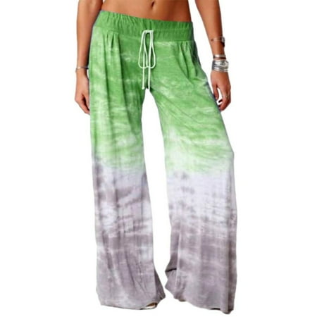 rrhss Comfy Pajama Pants for Women Casual Drawstring Tie-dye Gradient Palazzo Lounge Pants Stretch Wide Leg Bottoms
rrhss Comfy Pajama Pants for Women Casual Drawstring Tie-dye Gradient Palazzo Lounge Pants Stretch Wide Leg Bottoms