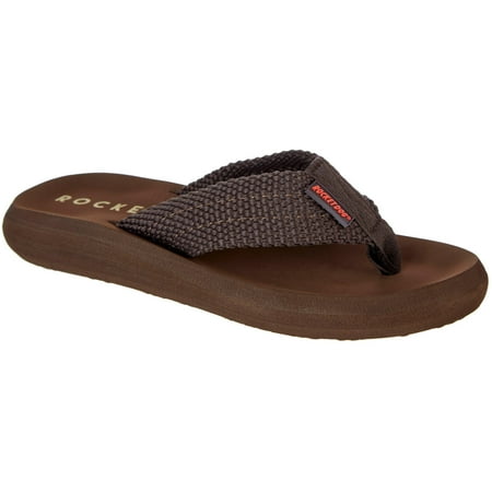 Rocket Dog Womens SunSet Webbing Flip Flops 6 Tribla brown