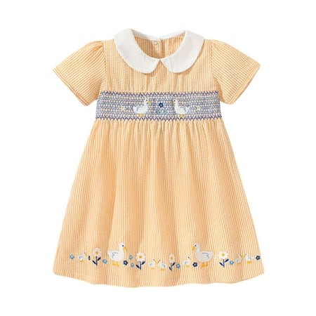 Infant Girls Princess Dress Floral Printed Short Sleeve A Line Lace Cute Toddler Baby Sundress Gifts To Child
Infant Girls Princess Dress Floral Printed Short Sleeve A Line Lace Cute Toddler Baby Sundress Gifts To Child