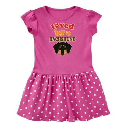 Inktastic Dachshund Dog Lover Gift Gift Baby Girl Dress