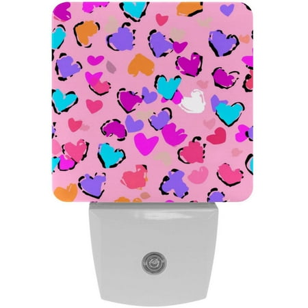 itdsatrgt 2 Pack Pink Love Heart Pattern Plug in LED Night Light Auto Sensor Dusk to Dawn Decorative Night for Bedroom Bathroom Kitchen Hallway Stairs Hallway Baby s Room Energy Saving
itdsatrgt 2 Pack Pink Love Heart Pattern Plug in LED Night Light Auto Sensor Dusk to Dawn Decorative Night for Bedroom Bathroom Kitchen Hallway Stairs Hallway Baby s Room Energy Saving