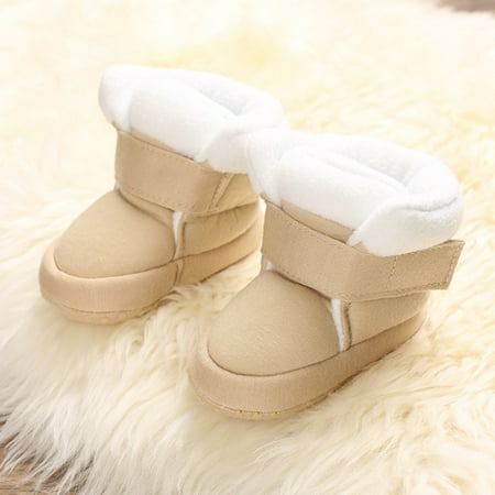 Beechoice 0-1 Year Infant Baby Boys Girls Winter Snow Boots Anti-Slip Soft Sole Outdoor Newborn Nursling Crib Shoes
Beechoice 0-1 Year Infant Baby Boys Girls Winter Snow Boots Anti-Slip Soft Sole Outdoor Newborn Nursling Crib Shoes