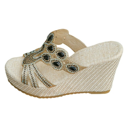 LUOGENLI Female Platform Sandals Women White with Bow Ladies Summer Rhinestone Bright Leather Thick Bottom Large Size Slope Heel Sandals Slippers Trendy Sandals For Women 2024 Wide
LUOGENLI Female Platform Sandals Women White with Bow Ladies Summer Rhinestone Bright Leather Thick Bottom Large Size Slope Heel Sandals Slippers Trendy Sandals For Women 2024 Wide