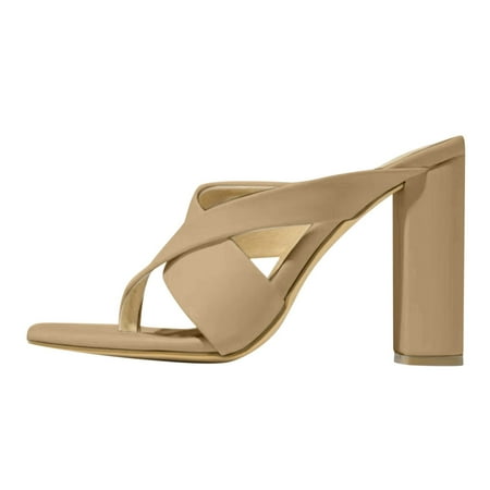 Fashion Women s Casual Shoes Breathable Thick-soled Chunky High Heels Sandals