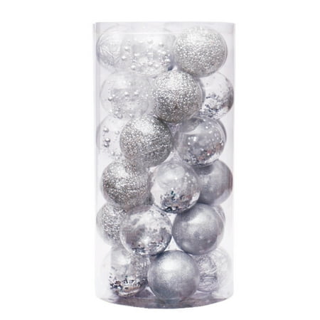 Decor Store 30Pcs/Set Christmas Style Hanging Decor Beautiful PET Glitter Festive Touch Hanging Ball Pendant for Home
Decor Store 30Pcs/Set Christmas Style Hanging Decor Beautiful PET Glitter Festive Touch Hanging Ball Pendant for Home
