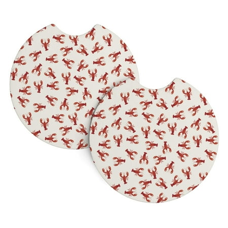 2 Pack Car Cup Coaster - lobster Car Cup Holder Coaster Anti-Slip Car Coasters Car Interior Accessories Car Assecories for Women Men
2 Pack Car Cup Coaster - lobster Car Cup Holder Coaster Anti-Slip Car Coasters Car Interior Accessories Car Assecories for Women Men