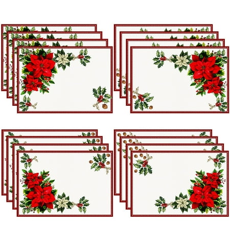 Yoyauz Decorative Linen Placemat 11.81×18INCH F Arm house Style Table Mat is Suitable For Daily Dining Wedding Parties Holiday Home Décor
Yoyauz Decorative Linen Placemat 11.81×18INCH F Arm house Style Table Mat is Suitable For Daily Dining Wedding Parties Holiday Home Décor