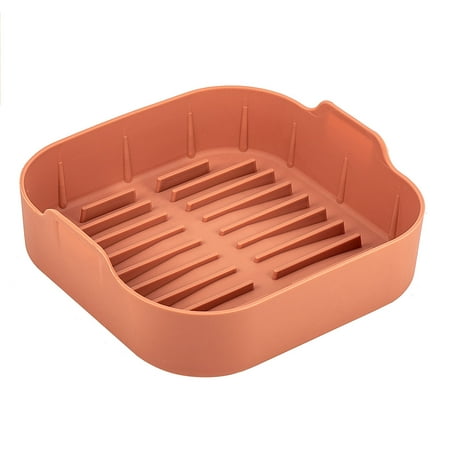 Younar Air Fryer Silicone Pot Square | 8.3inch / 21cm Food Safe Silicone Air Fryer Basket Pan | Reusable Kitchen Baking Oven Accessories Replacement of Flammable Parchment Liner Paper
Younar Air Fryer Silicone Pot Square | 8.3inch / 21cm Food Safe Silicone Air Fryer Basket Pan | Reusable Kitchen Baking Oven Accessories Replacement of Flammable Parchment Liner Paper
