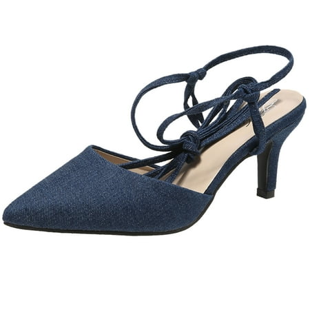 Youmylove Women Simple Pointed Stiletto Sandals High Heel Strap Patchwork Color Large Size Sandals Summer Comfy Beach Outdoor Walking Footwear
Youmylove Women Simple Pointed Stiletto Sandals High Heel Strap Patchwork Color Large Size Sandals Summer Comfy Beach Outdoor Walking Footwear