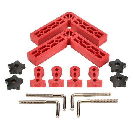 Positioning Square 140mm ABS 90 Degree Fixing Clamp with Scale Tool Set Kit for Woodworking Red
Positioning Square 140mm ABS 90 Degree Fixing Clamp with Scale Tool Set Kit for Woodworking Red