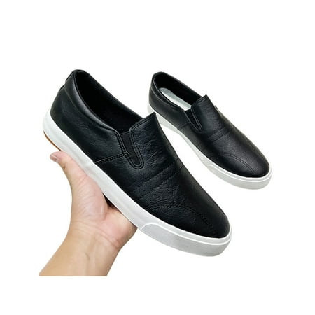 GENILU Mens Lightweight Comfortable Flats Round Toe Loafers Walking Fashion Slip On Sneakers Black 7
GENILU Mens Lightweight Comfortable Flats Round Toe Loafers Walking Fashion Slip On Sneakers Black 7