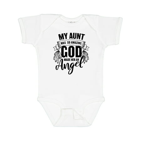 Inktastic My Aunt Was So Amazing God Made Her an Angel Gift Baby Boy or Baby Girl Bodysuit
Inktastic My Aunt Was So Amazing God Made Her an Angel Gift Baby Boy or Baby Girl Bodysuit