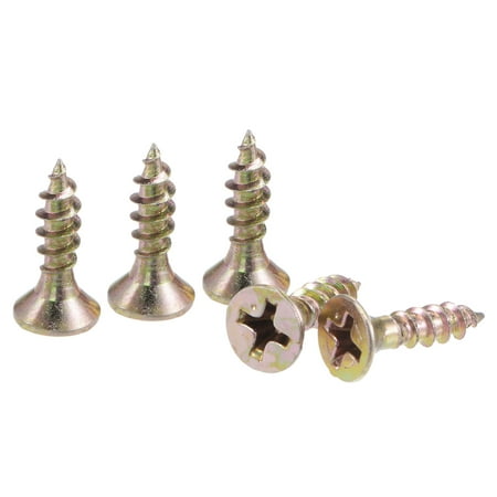 Uxcell M4 x 16mm Phillips Flat Head Carbon Steel Color Zinc Plated Wood Screws 200 Pack
Uxcell M4 x 16mm Phillips Flat Head Carbon Steel Color Zinc Plated Wood Screws 200 Pack
