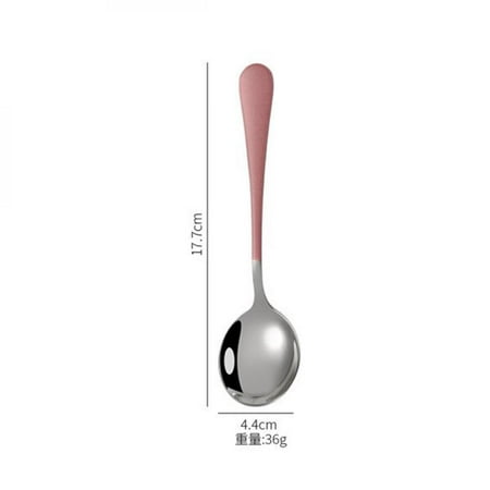 Colorful Soup Spoon 304 Stainless Steel Dinner Spoon With Long Handle Dessert Spoon For Kitchen Tableware Coffee Scoop
Colorful Soup Spoon 304 Stainless Steel Dinner Spoon With Long Handle Dessert Spoon For Kitchen Tableware Coffee Scoop