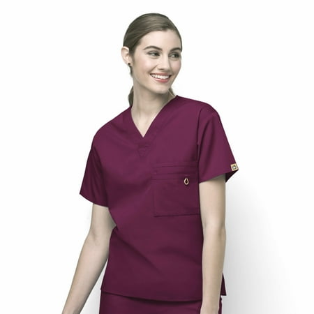 WonderWink Origins 6006-Alpha-Unisex V-Neck Scrub Top